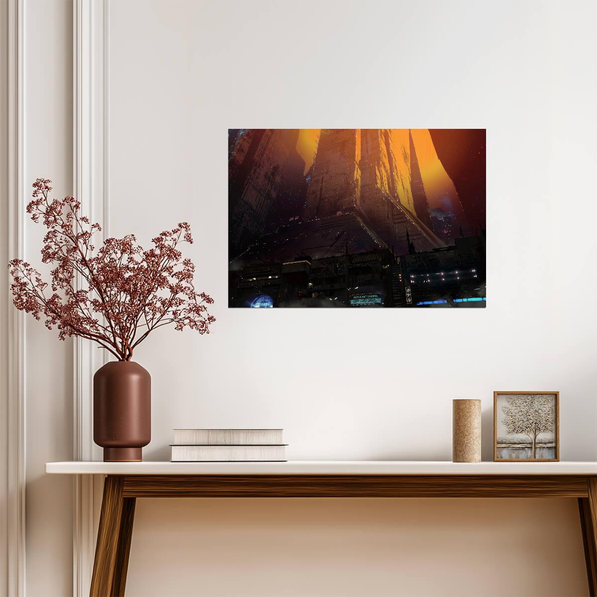 Blade Runner 2049 Movie Poster | Orange City Architecture - Movies & TV Poster