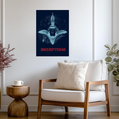 Inception Movie Poster | Dreamers Facing across a City - Movies & TV Poster