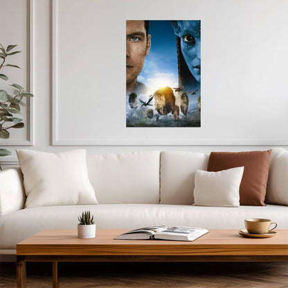 Avatar 2009 Movie Poster | Jake Sully and Neytiri - Movies & TV Poster