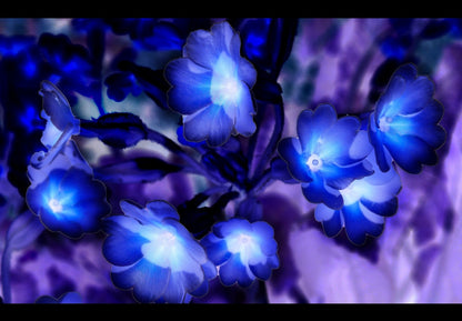 Avatar 2009 Movie Poster | Glowing Blue Pandora Flowers - Movies & TV Poster