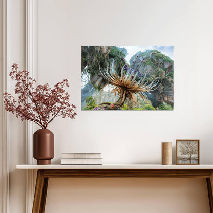 Avatar 2009 Movie Poster | Pandora Plant and Floating Cliffs - Movies & TV Poster