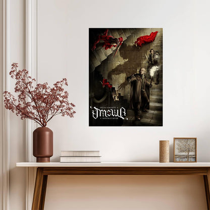 Bram Stoker's Dracula 1992 Movie Poster | Vampire on a Spiral Staircase - Movies & TV Poster