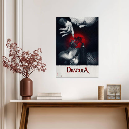 Bram Stoker's Dracula 1992 Movie Poster | Lovers Beneath a Red Moon - Movies & TV Poster