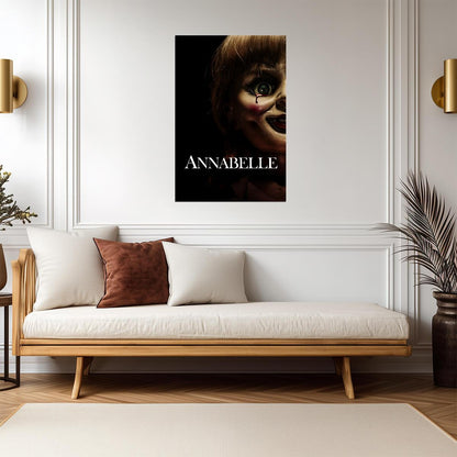 Annabelle 2014 Movie Poster | Bloody Tear Close-Up - Movies & TV Poster