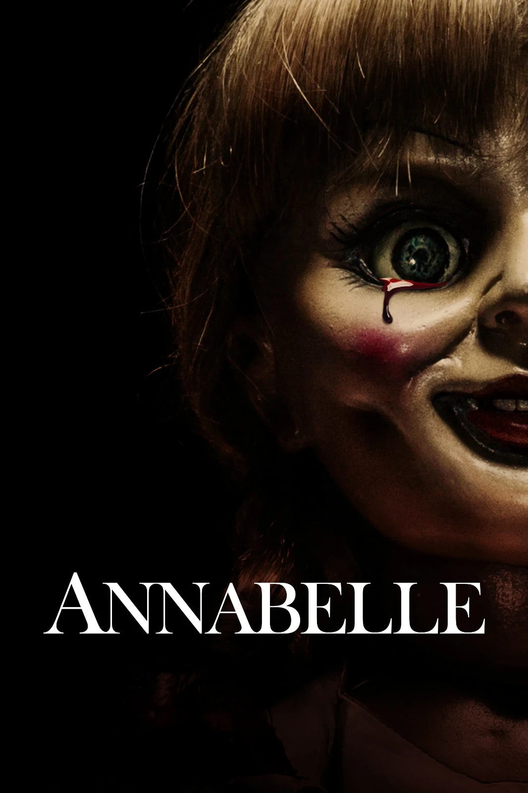 Annabelle 2014 Movie Poster | Bloody Tear Close-Up - Movies & TV Poster