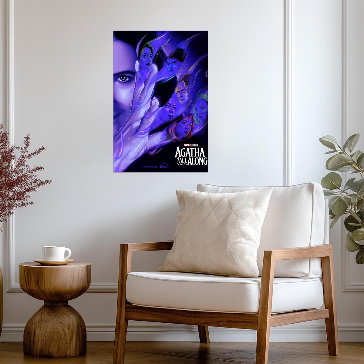 Agatha All Along Poster | Illustrated Coven Portraits - Movies & TV Poster