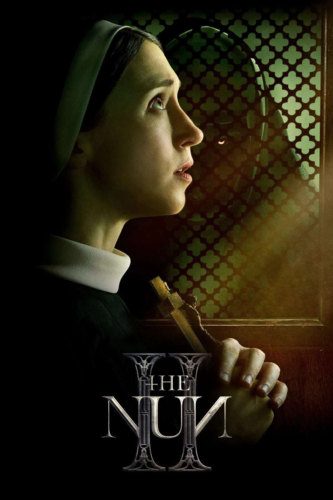 The Nun II Movie Poster | Sister Irene with a Cross - Movies & TV Poster