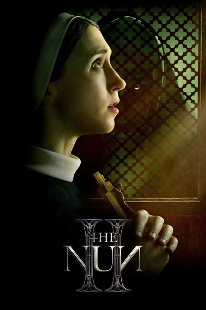 The Nun II Movie Poster | Sister Irene with a Cross - Movies & TV Poster