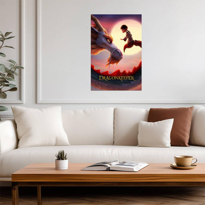 Dragonkeeper Movie Poster | Ping and the Dragon at Sunset - Movies & TV Poster