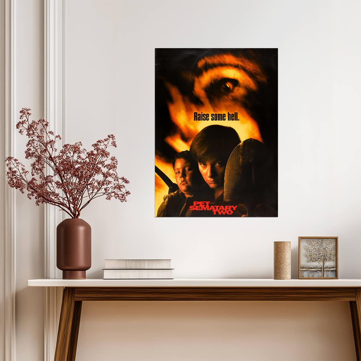 Pet Sematary Two Movie Poster | Edward Furlong and Anthony Edwards - Movies & TV Poster