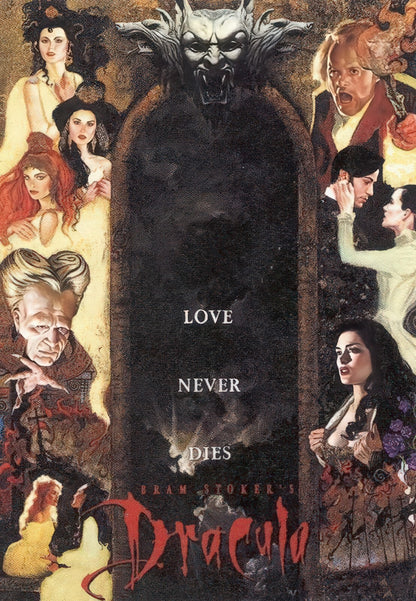 Bram Stoker's Dracula 1992 Movie Poster | Love Never Dies Cast Collage - Movies & TV Poster