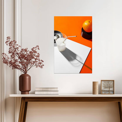 A Clockwork Orange Poster | Milk Glass and Vinyl Record Art Print - Movies & TV Poster