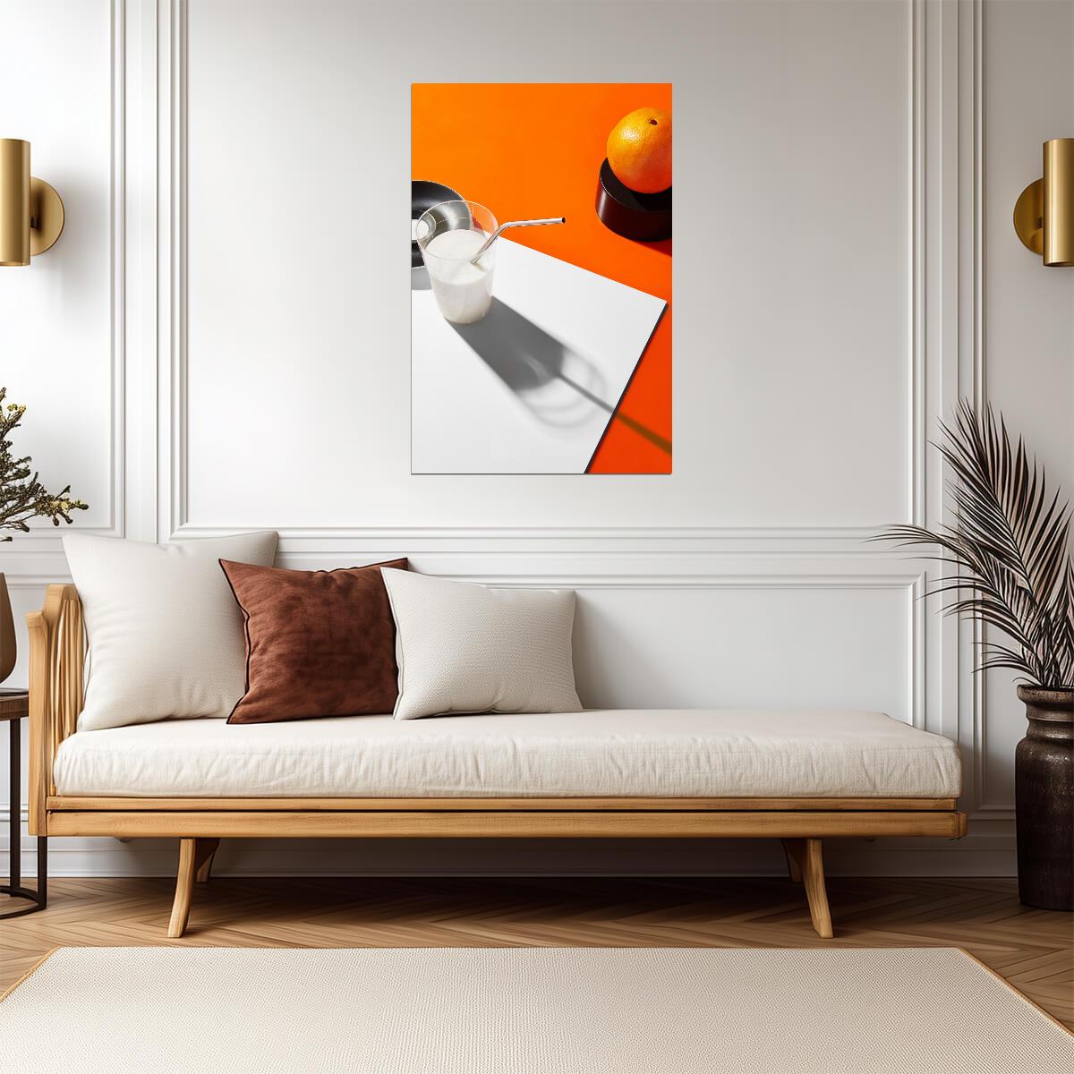 A Clockwork Orange Poster | Milk Glass and Vinyl Record Art Print - Movies & TV Poster
