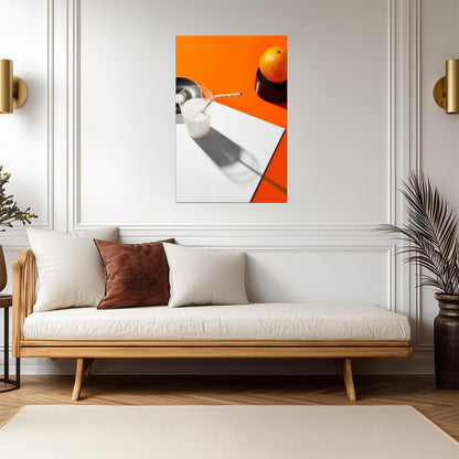 A Clockwork Orange Poster | Milk Glass and Vinyl Record Art Print - Movies & TV Poster