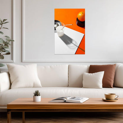 A Clockwork Orange Poster | Milk Glass and Vinyl Record Art Print - Movies & TV Poster