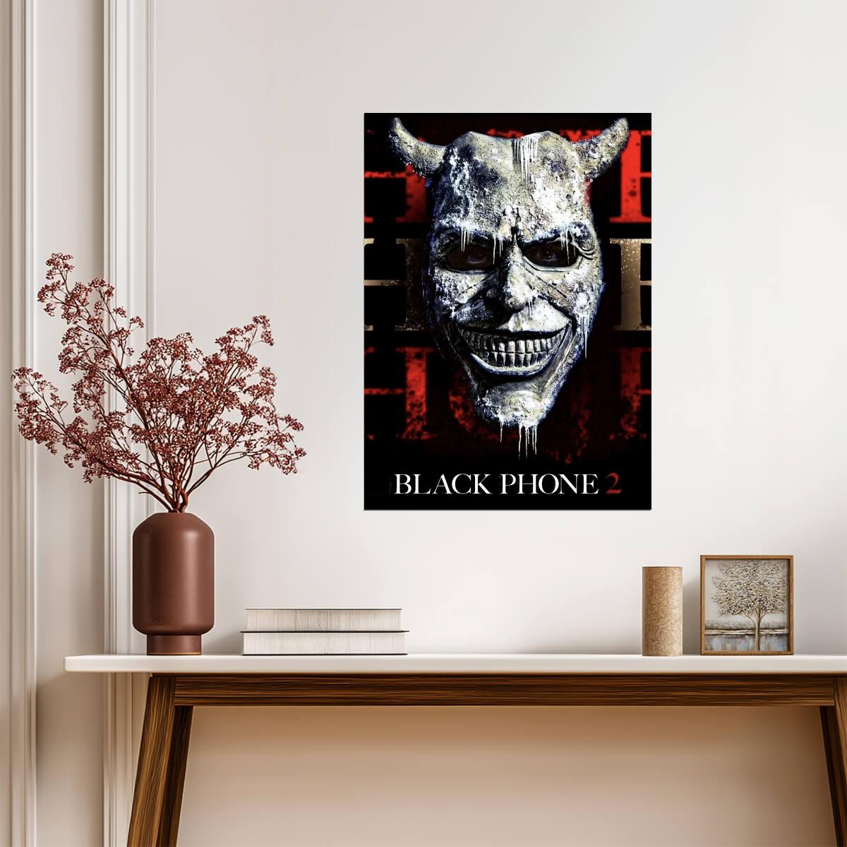 Black Phone 2 Movie Poster | Silver Grabber Mask - Movies & TV Poster