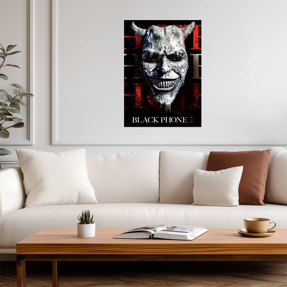 Black Phone 2 Movie Poster | Silver Grabber Mask - Movies & TV Poster