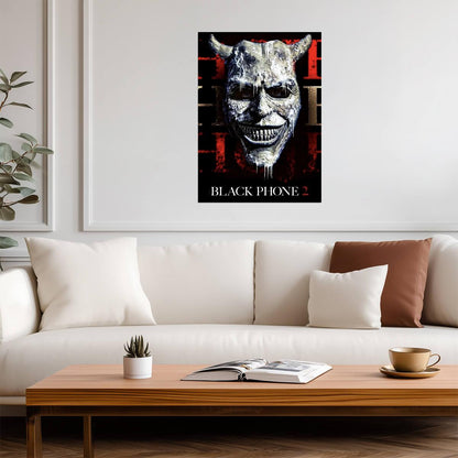 Black Phone 2 Movie Poster | Silver Grabber Mask - Movies & TV Poster