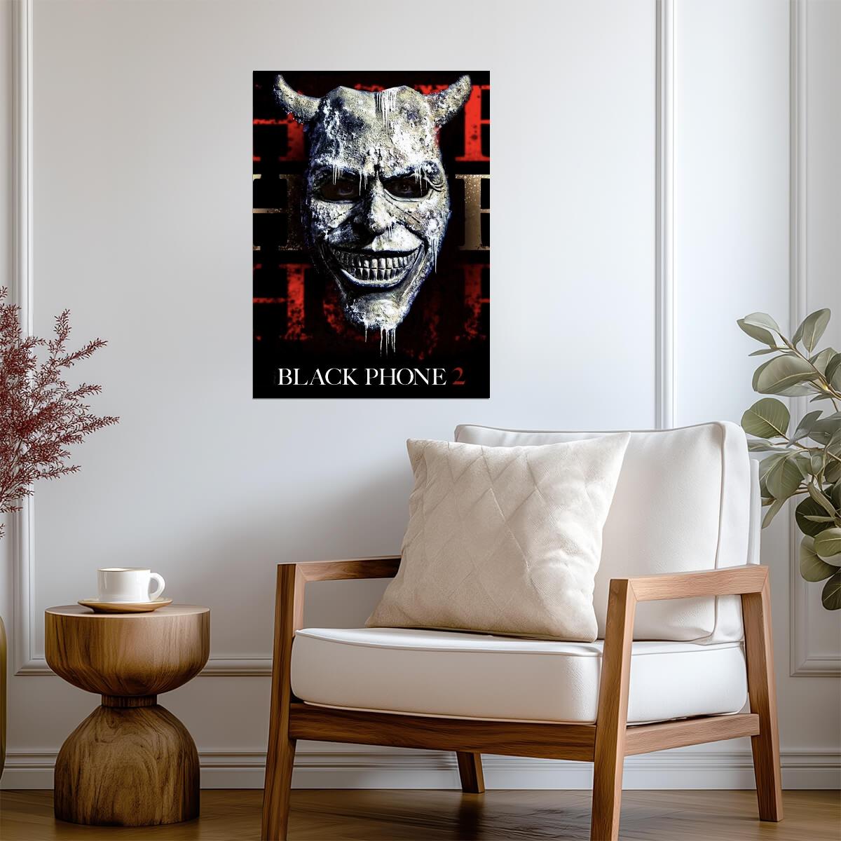 Black Phone 2 Movie Poster | Silver Grabber Mask - Movies & TV Poster
