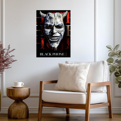Black Phone 2 Movie Poster | Silver Grabber Mask - Movies & TV Poster