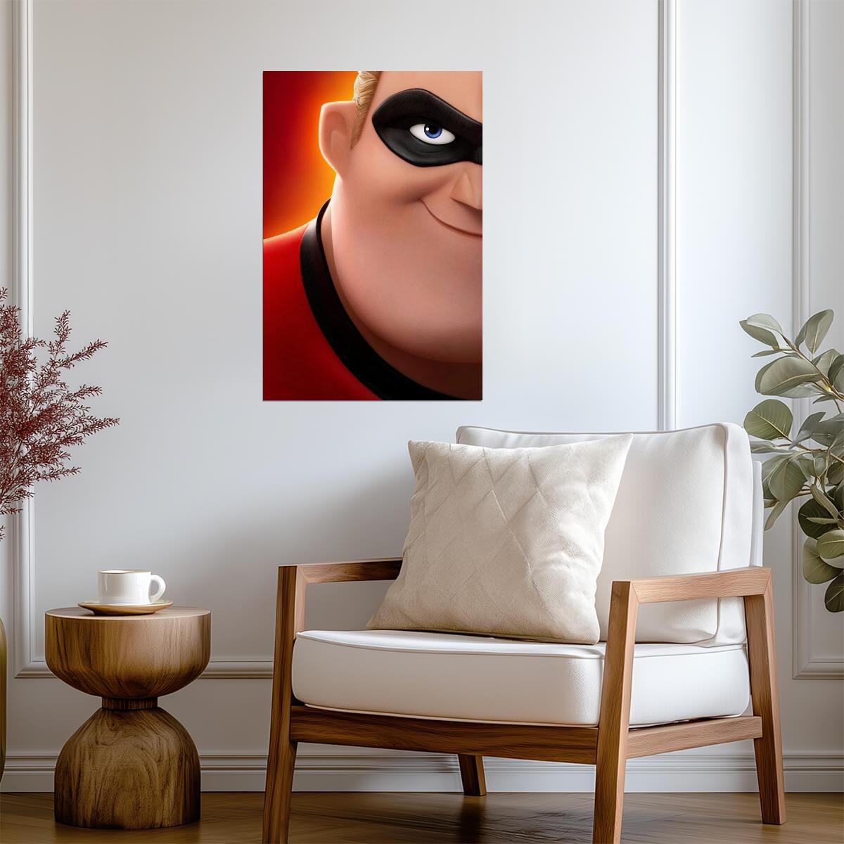 Incredibles 2 Movie Poster | Mr. Incredible Close-Up - Movies & TV Poster