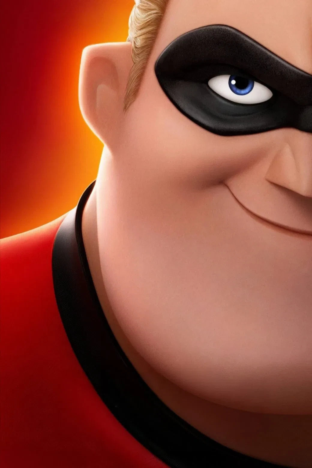 Incredibles 2 Movie Poster | Mr. Incredible Close-Up - Movies & TV Poster