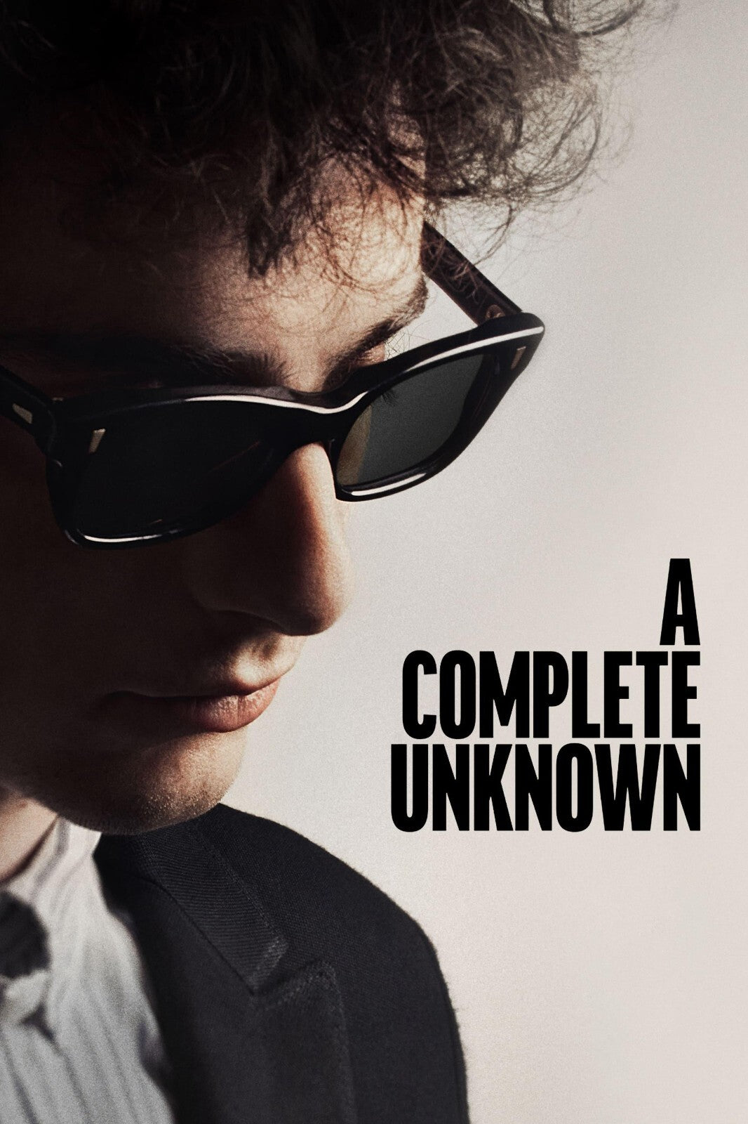 A Complete Unknown Poster | Timothee Chalamet as Bob Dylan | Close-Up Portrait - Movies & TV Poster