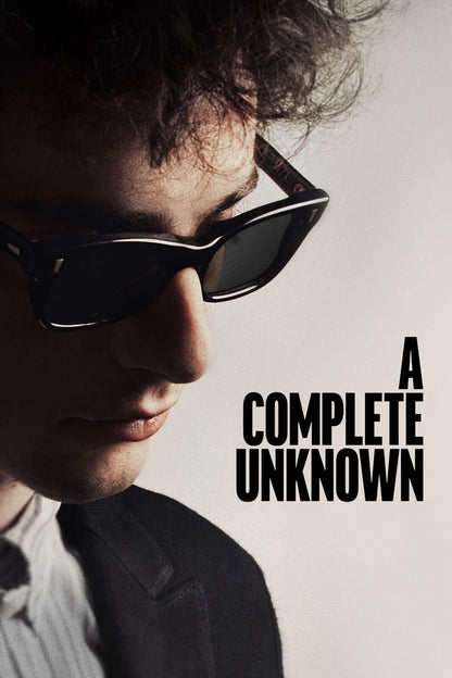 A Complete Unknown Poster | Timothee Chalamet as Bob Dylan | Close-Up Portrait - Movies & TV Poster