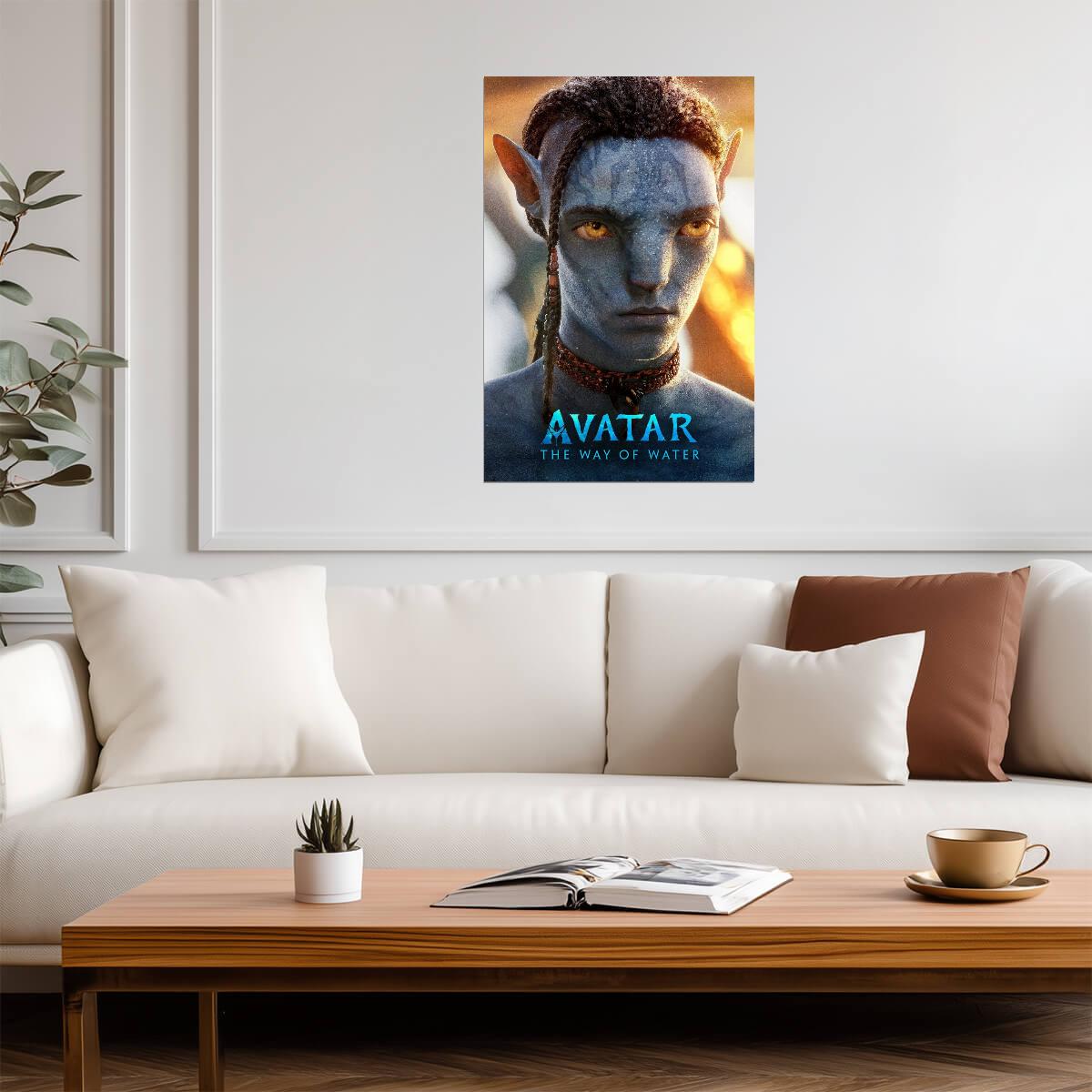 Avatar The Way of Water Movie Poster | Lo'ak Portrait - Movies & TV Poster