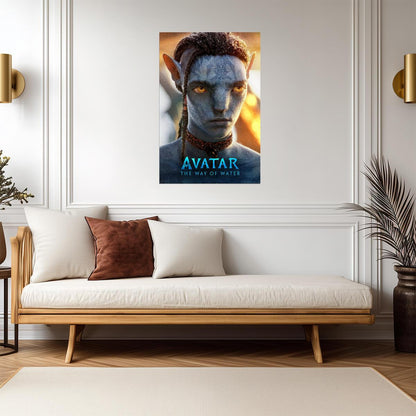 Avatar The Way of Water Movie Poster | Lo'ak Portrait - Movies & TV Poster
