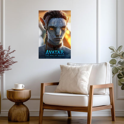 Avatar The Way of Water Movie Poster | Lo'ak Portrait - Movies & TV Poster
