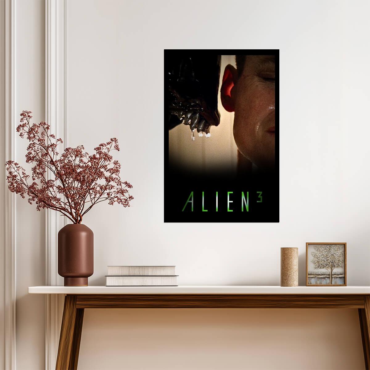 Alien 3 Horror Movie Poster | Ripley and Xenomorph - Movies & TV Poster
