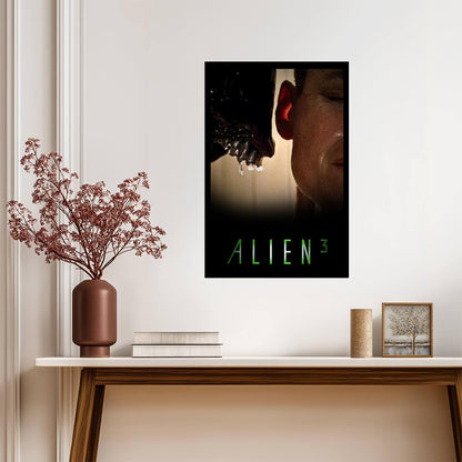 Alien 3 Horror Movie Poster | Ripley and Xenomorph - Movies & TV Poster