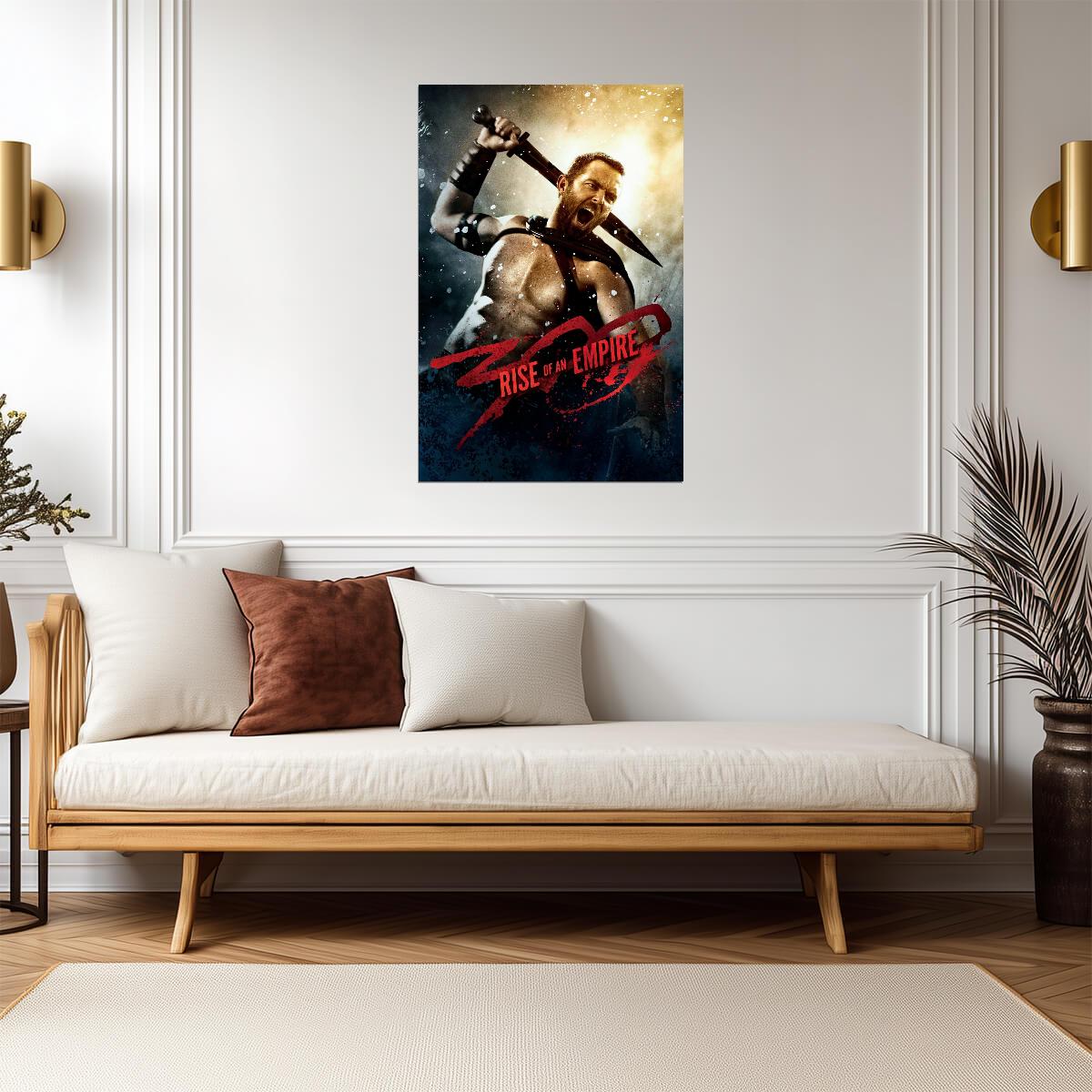 300: Rise of an Empire Poster | Themistocles with a Sword - Movies & TV Poster