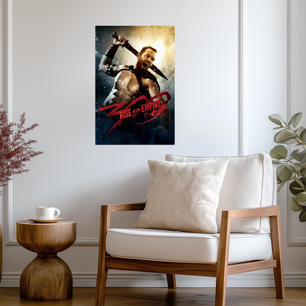 300: Rise of an Empire Poster | Themistocles with a Sword - Movies & TV Poster