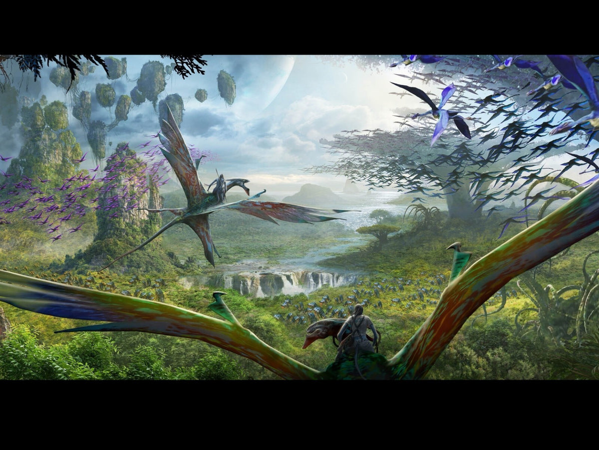 Avatar Movie Poster | Banshee Flight over Pandora - Movies & TV Poster