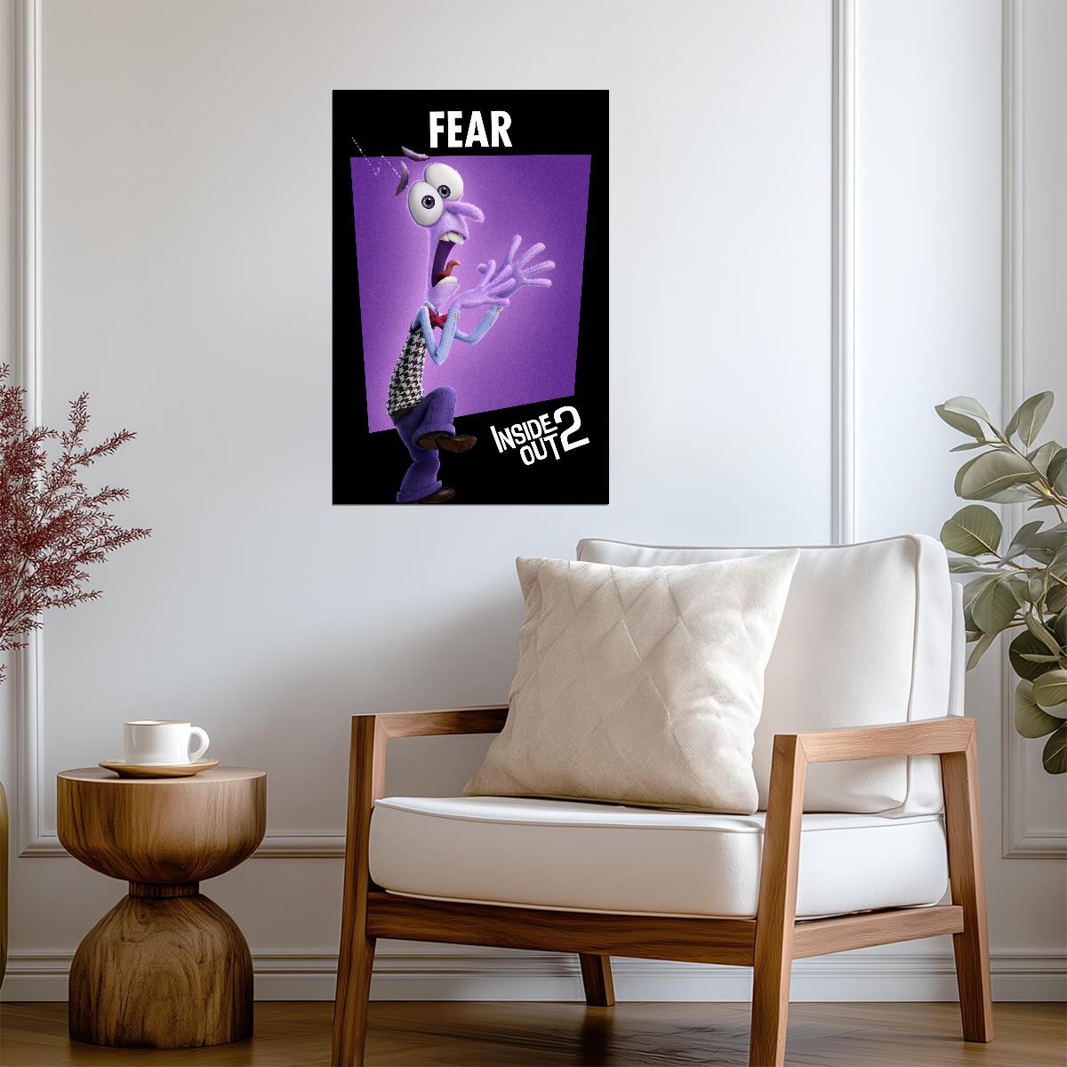 Inside Out 2 Movie Poster | Fear - Movies & TV Poster