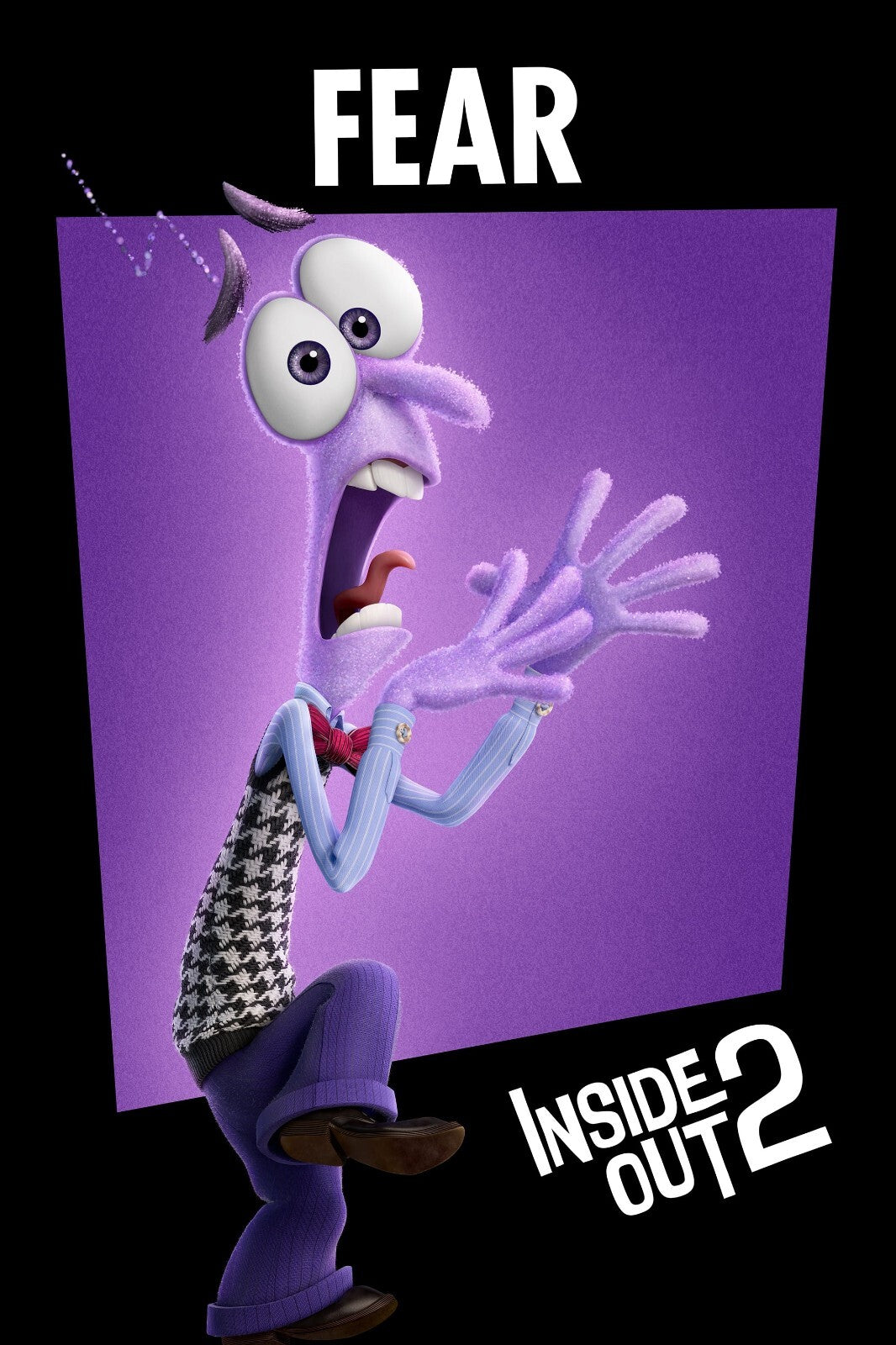 Inside Out 2 Movie Poster | Fear - Movies & TV Poster