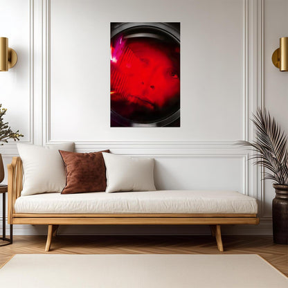 2001: A Space Odyssey Poster | Astronaut in Red Helmet Portrait - Movies & TV Poster