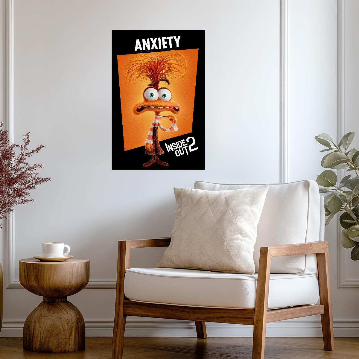 Inside Out 2 Movie Poster | Anxiety - Movies & TV Poster