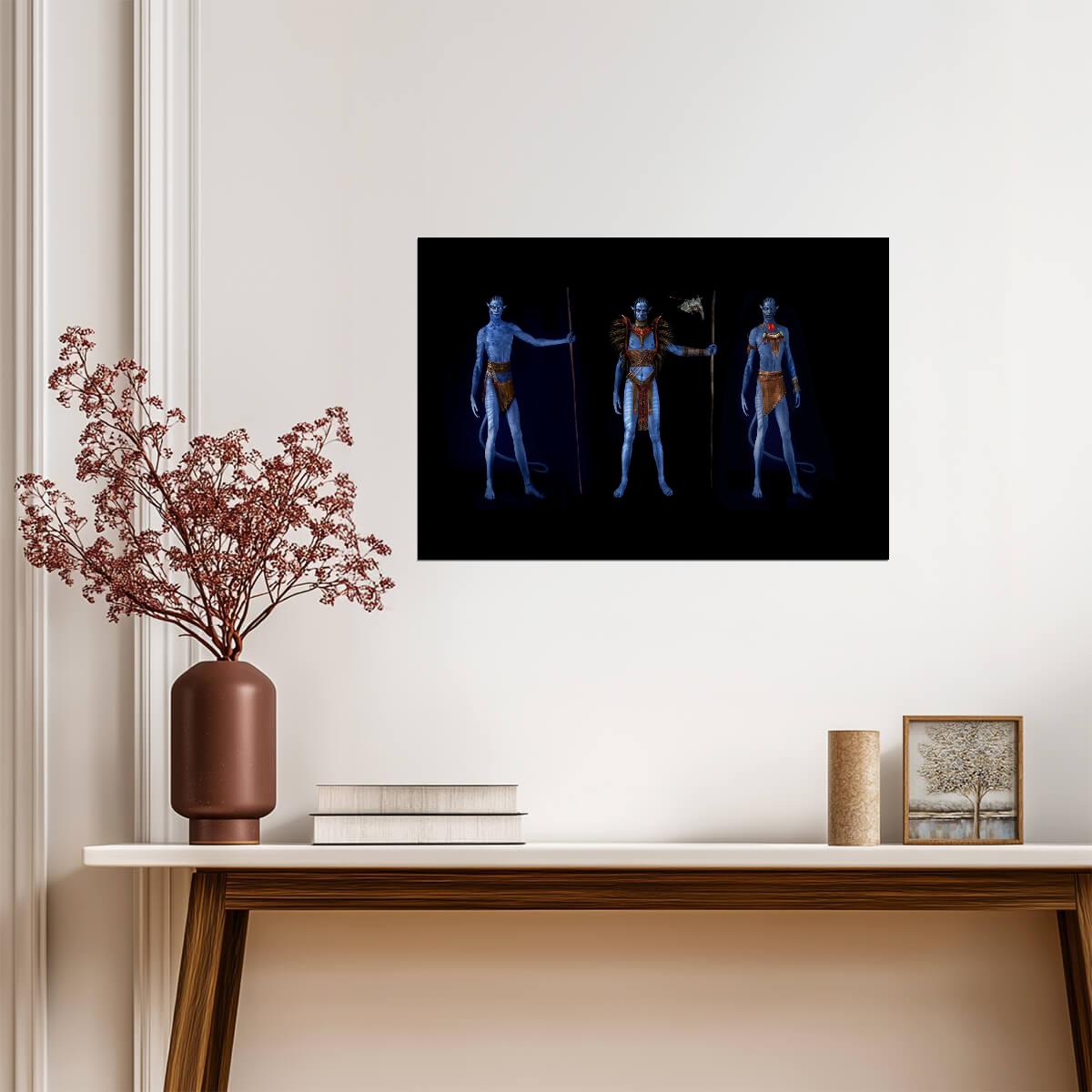 Avatar Movie Poster | Eytukan and the Na'vi - Movies & TV Poster
