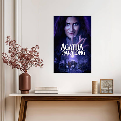 Agatha All Along Poster | Kathryn Hahn as Agatha | TV Series Print - Movies & TV Poster