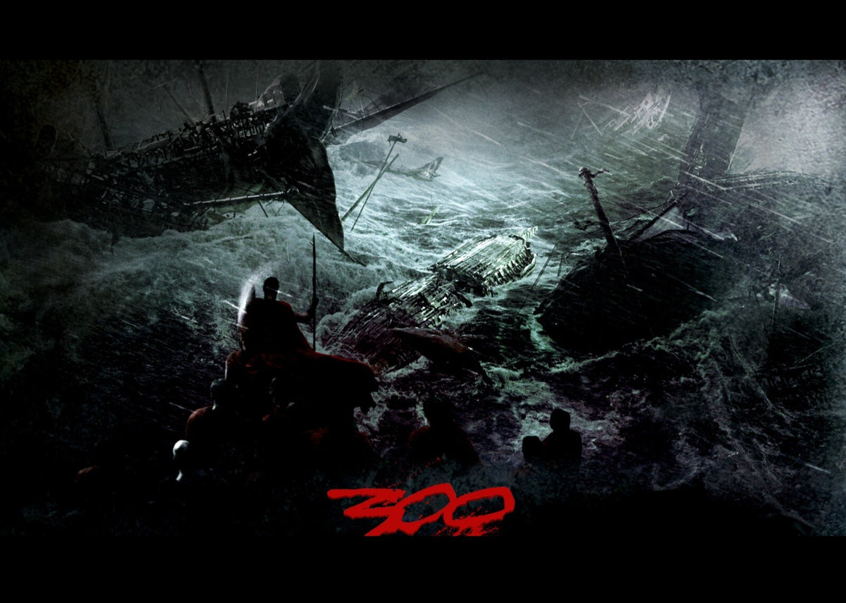 300: Rise of an Empire Poster | Naval Battle Movie Print - Movies & TV Poster