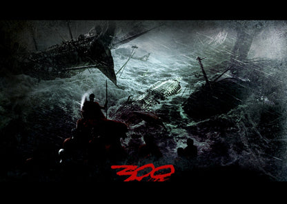 300: Rise of an Empire Poster | Naval Battle Movie Print - Movies & TV Poster