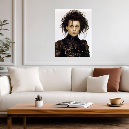Edward Scissorhands Movie Poster | Johnny Depp Photo Portrait - Movies & TV Poster