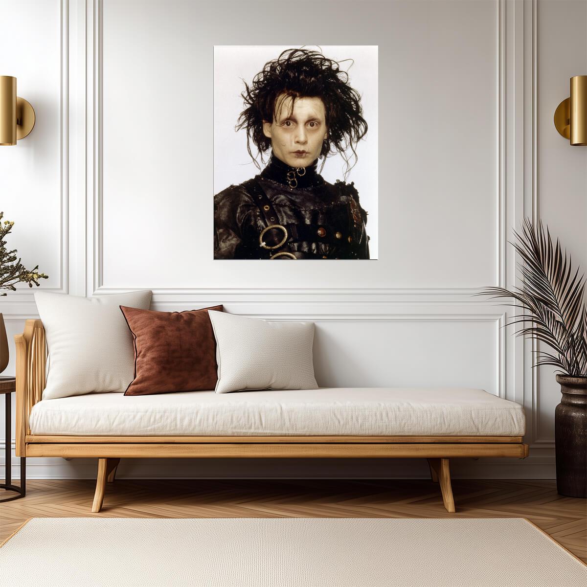 Edward Scissorhands Movie Poster | Johnny Depp Photo Portrait - Movies & TV Poster