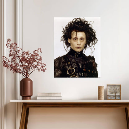 Edward Scissorhands Movie Poster | Johnny Depp Photo Portrait - Movies & TV Poster
