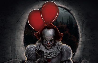 IT 2017 Movie Poster | Pennywise at the Sewer Opening - Movies & TV Poster