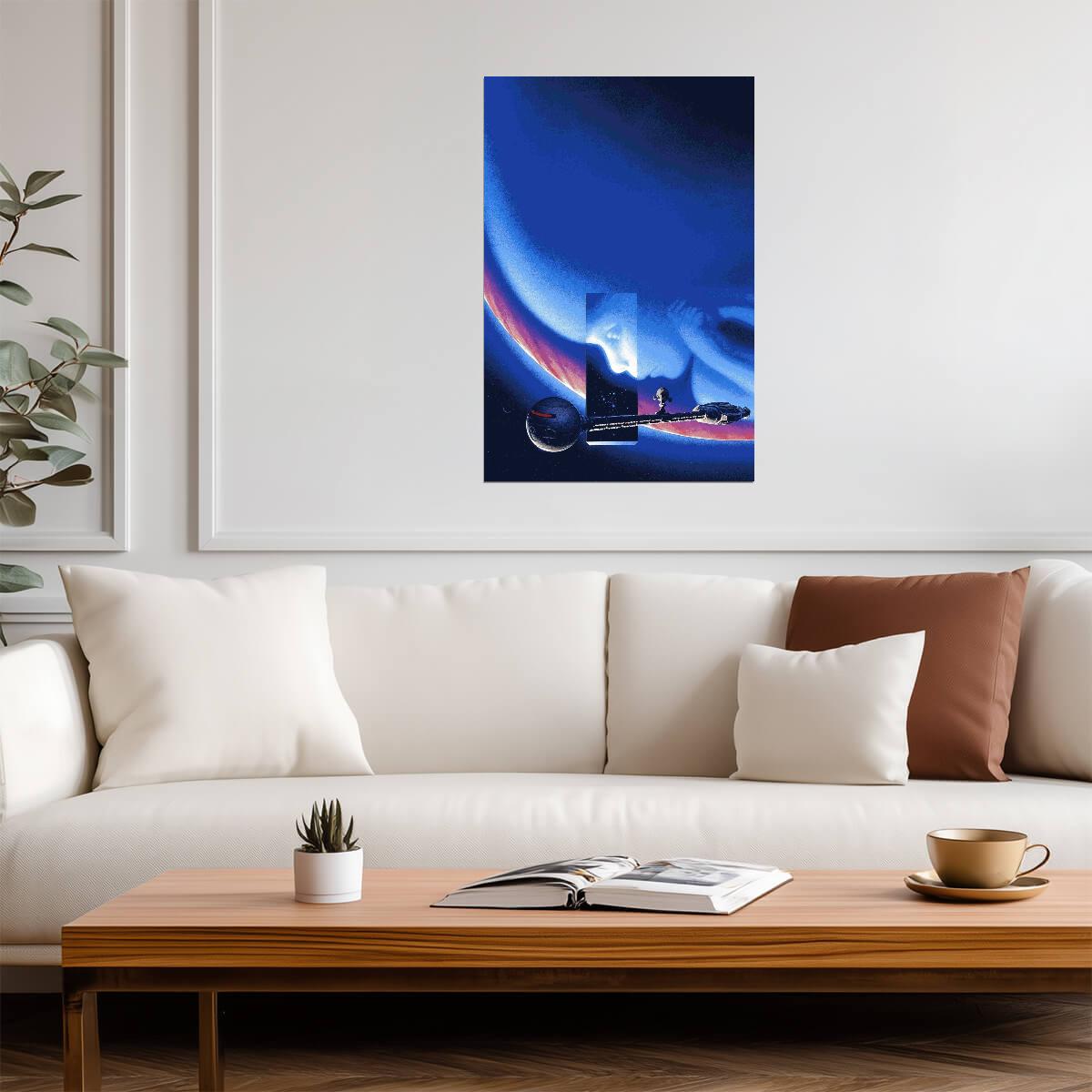 2001: A Space Odyssey Monolith Poster | Cosmic Movie Art Print - Movies & TV Poster