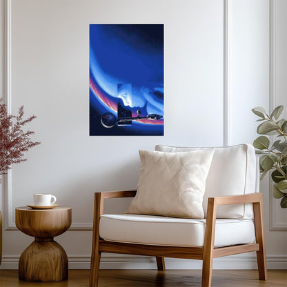 2001: A Space Odyssey Monolith Poster | Cosmic Movie Art Print - Movies & TV Poster